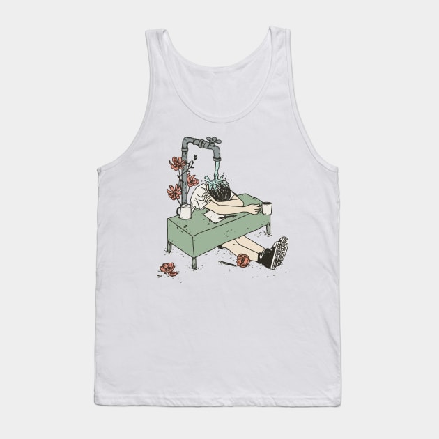 Frustrated School Day Tank Top by arexzim